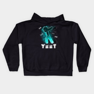 Yeet Dab - Dabbing Trendy Dance Emote Meme - Autumn Fall Kids Teens  - StickmanYeet Dab - Dabbing Trendy Dance Emote Meme - Autumn Fall Kids Teens  - Stickman Kids Hoodie